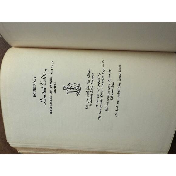 ESSAYS OF MICHEL DE MONTAIGNE, 1947. ILLUSTRATED, HAND SIGNED/NUMBER 590/1000 - Picture 16 of 16